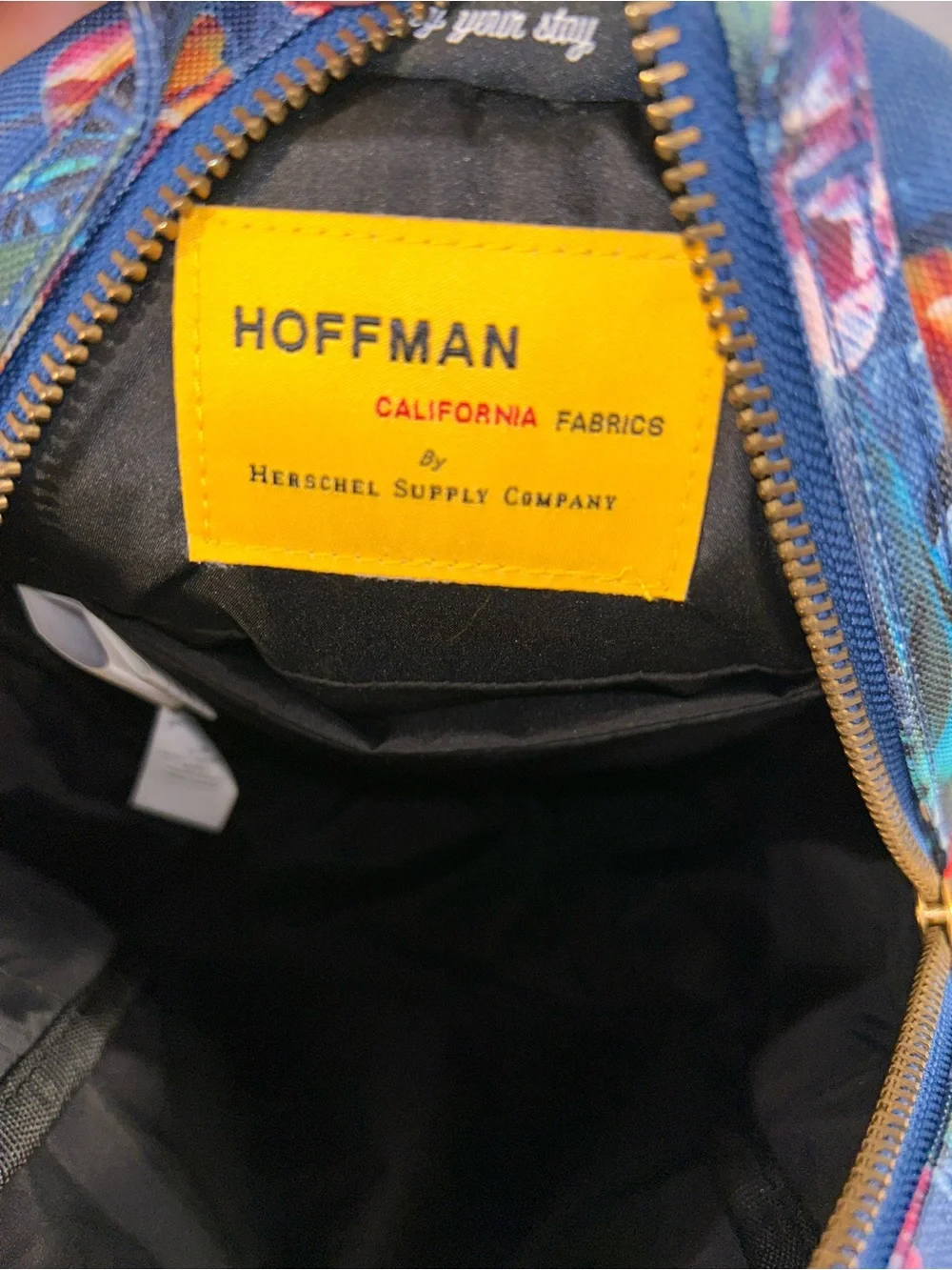Herschel Supply Company blue florals